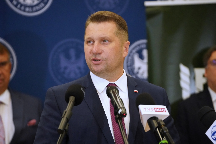Minister Edukacji i Nauki Przemysław Czarnek DZIŚ spotka się z
