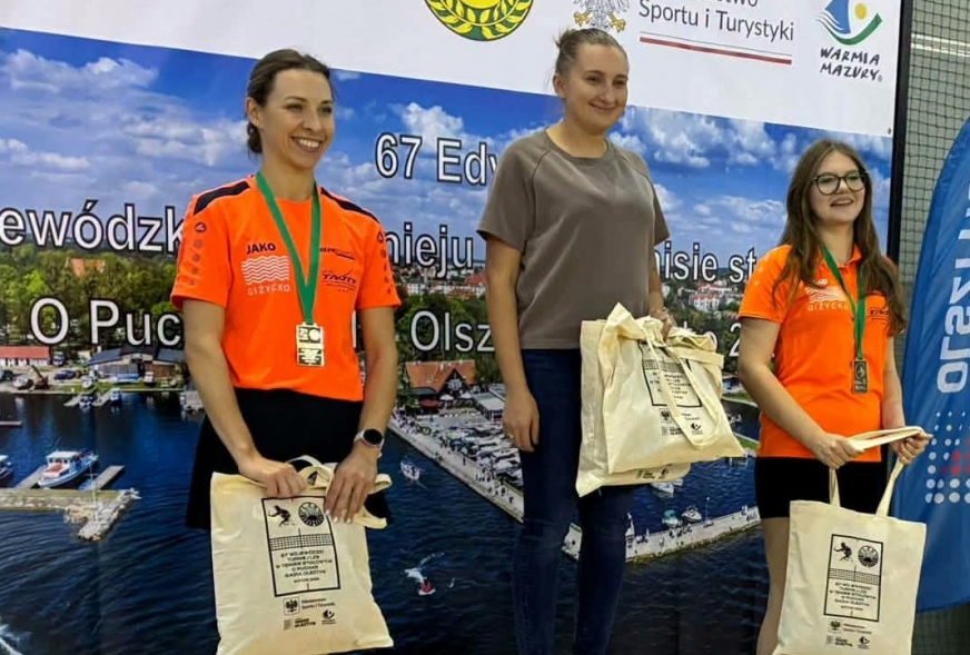 Ilustracja materiału: Patrycja Golder ze zwycięstwem, gmina Lubawa druga w wojewódzkim finale tenisa stołowego