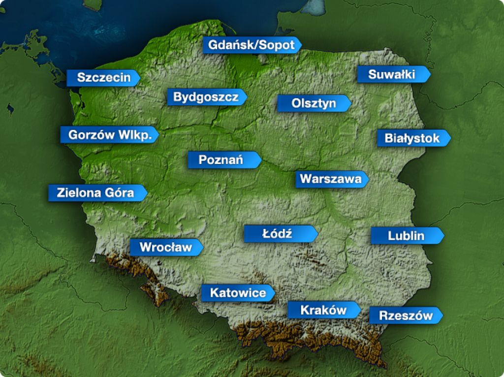 Сувалки польша карта